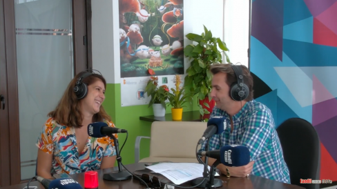 María García y Antonio Merino de "Castañuelas para la salud"