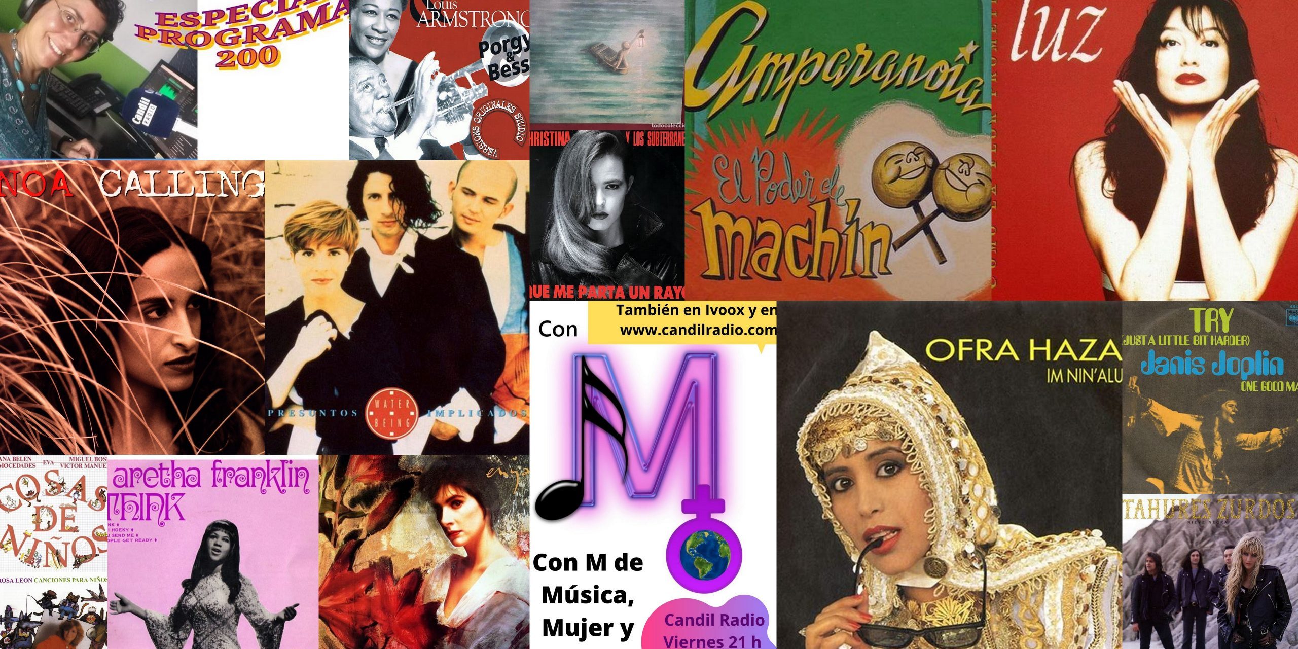 FOTOS CON M 200 ESPECIAL Con M d Mujer y Mundo - especial 200 programas