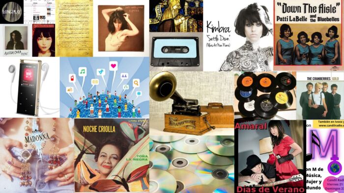 FOTOS CON M 203 FORMATOS MUSICALES Collage de fotos para el programa "Con M de Musica, Mujer y Mundo" 2022-09-30