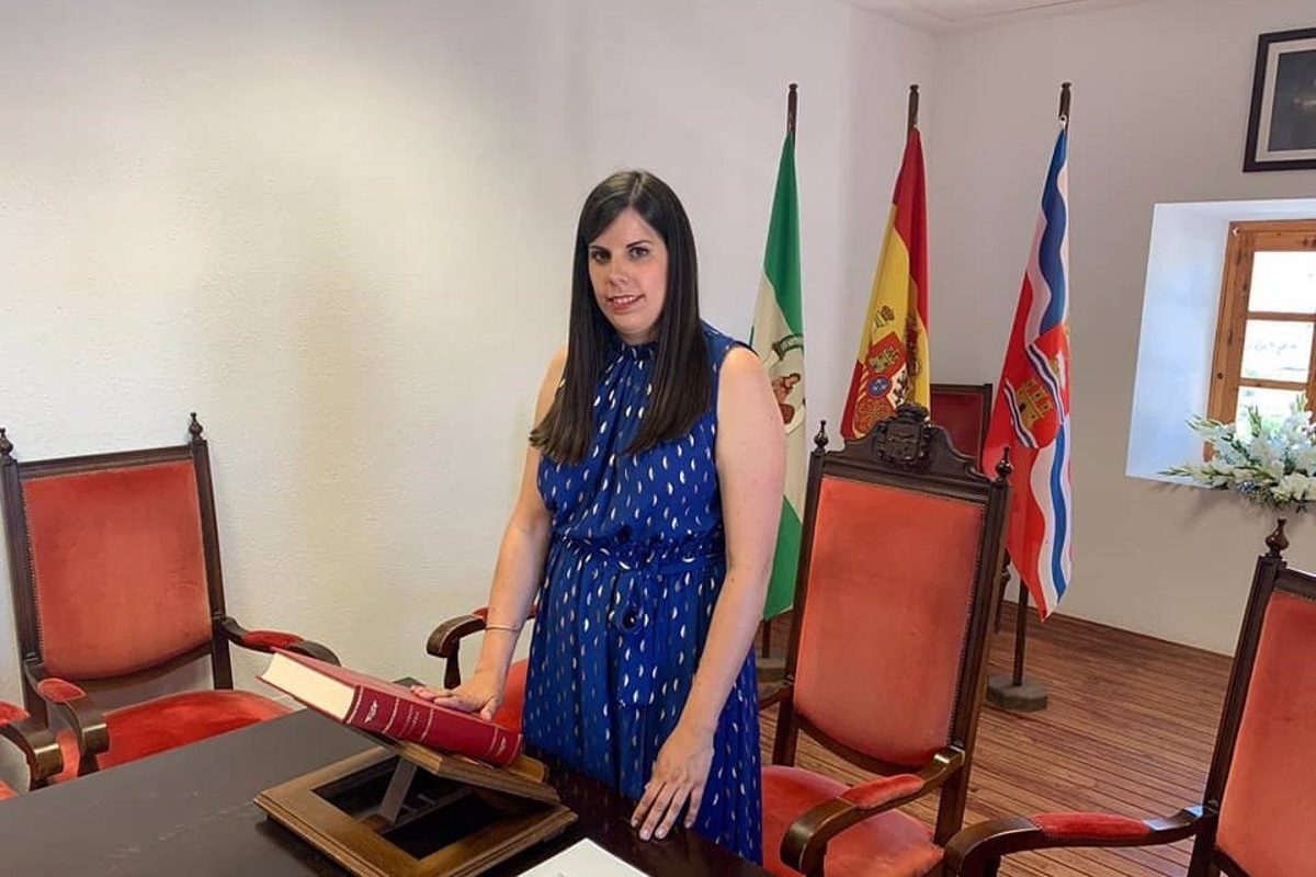 La alcaldesa de Laujar, Almudena Morales Asensio