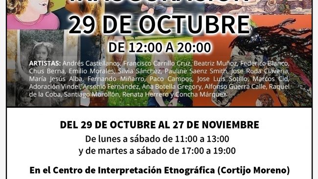 Exposicion Pintura solidaria cortijo Moreno