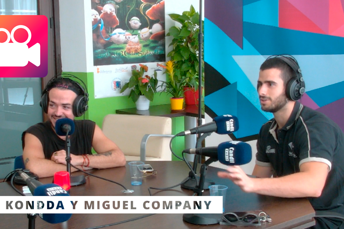 Miguel Company y Kondda en Entre Aretes y Trompetas, en Dias de Radio 2022-10-19