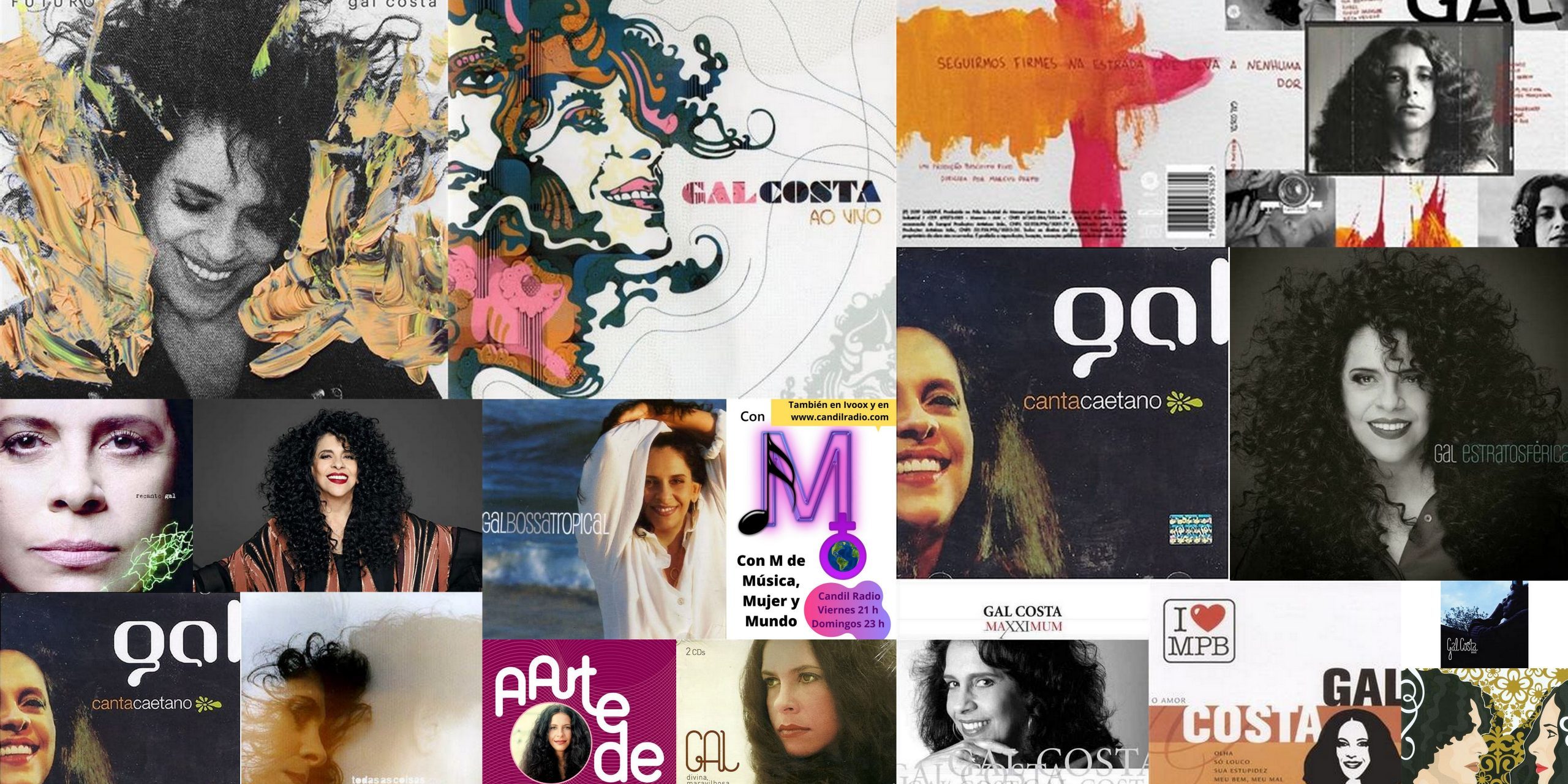CON M 211 HOMENAJE A GAL COSTA Con M de Mujer y Mundo - Homenaje Gal Costa