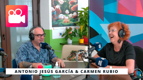 Carmen Rubio y Antonio Jesus Garcia en Dias de Radio 2022-11-03