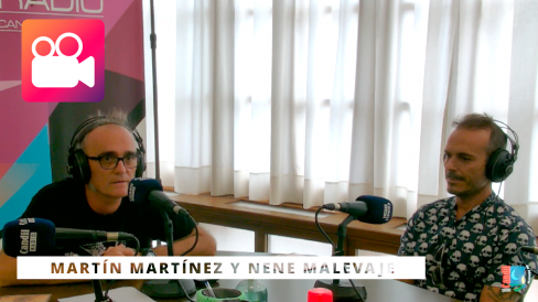Martin Martinez y Nene Malevaje en Dias de Radio 2022-11-03