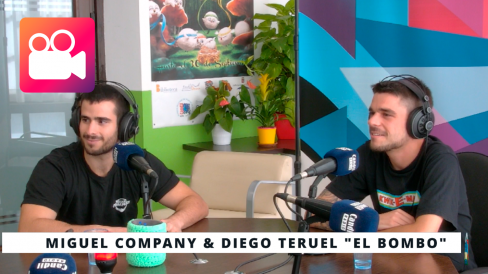 Miguel Company y Diego Teruel "El Bombo" en Días de Radio 2022-11-02