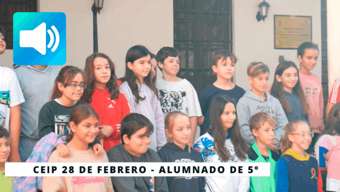 CEIP 28 de Febrero Alumnado 5º Miniatura Audio 2022-11-15