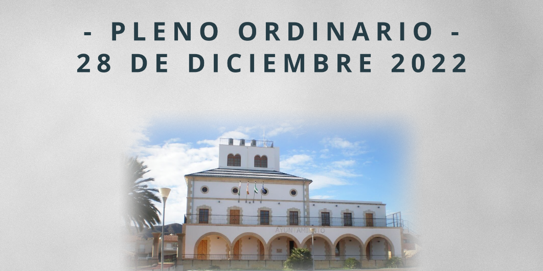 Pleno Ordinario Diciembre 2022 Miniatura Pleno Ordinario 28 de Diciembre 2022