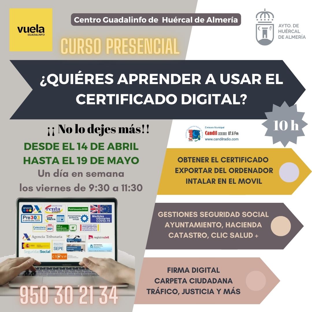 Certificado digital - Guadalinfo