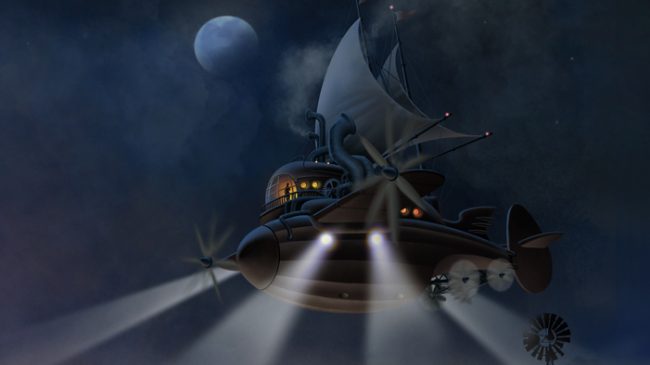 TEMPUS FUGIT 10X24 Julio Verne y sus ovnis, con J. A. Caravaca