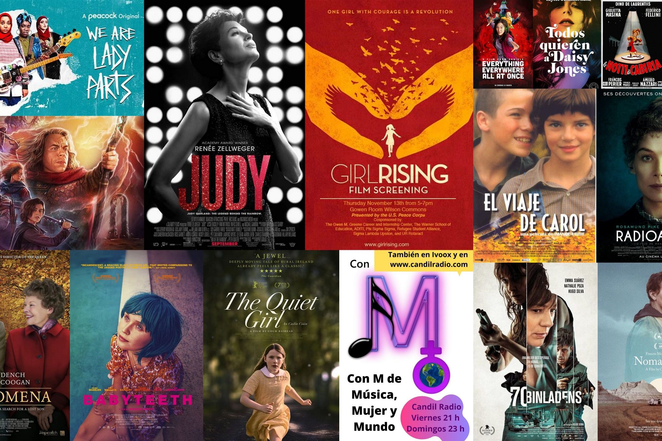 Con m de mujer y mundo - cine y series