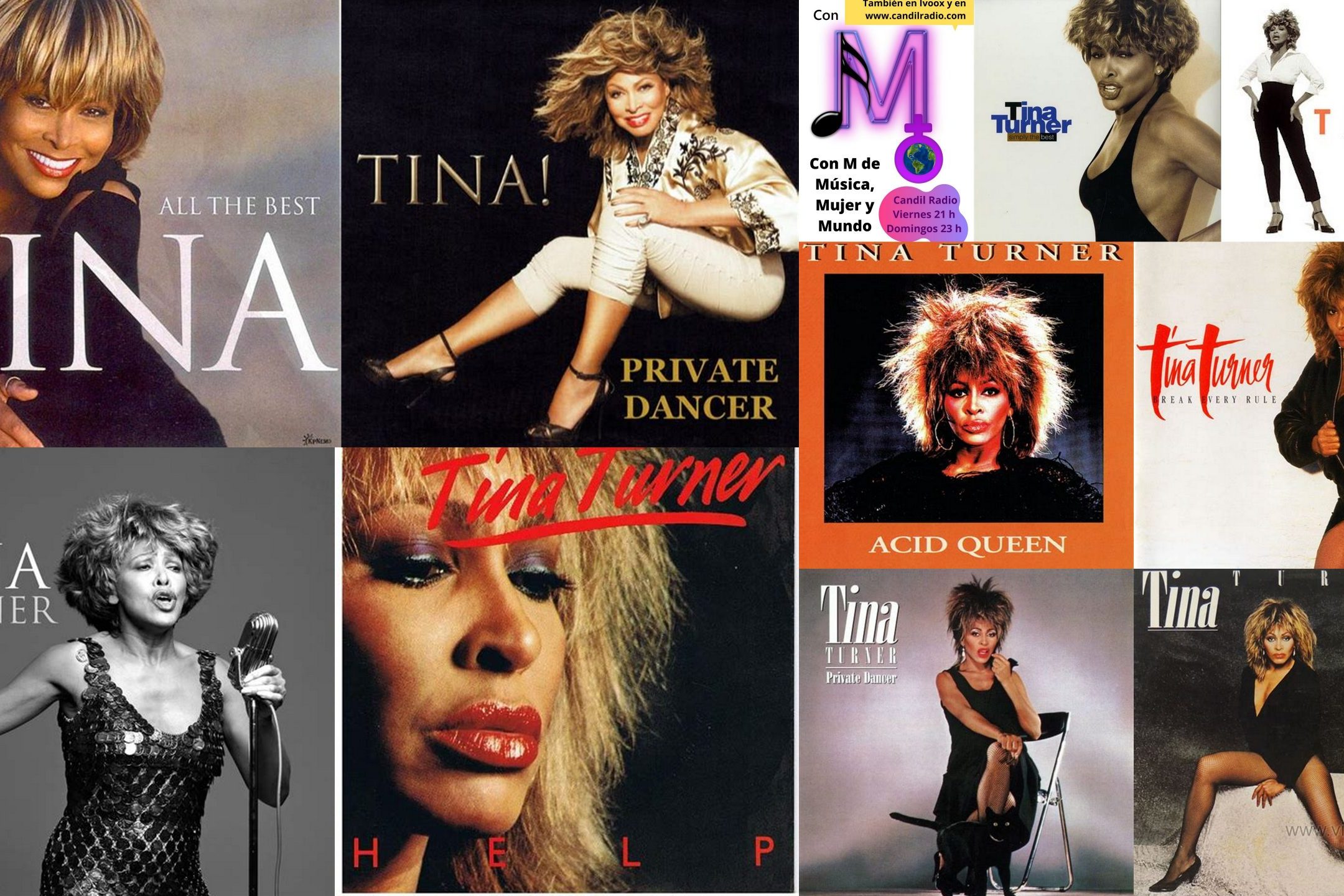 Tina turrner - con m de mujer y mundo