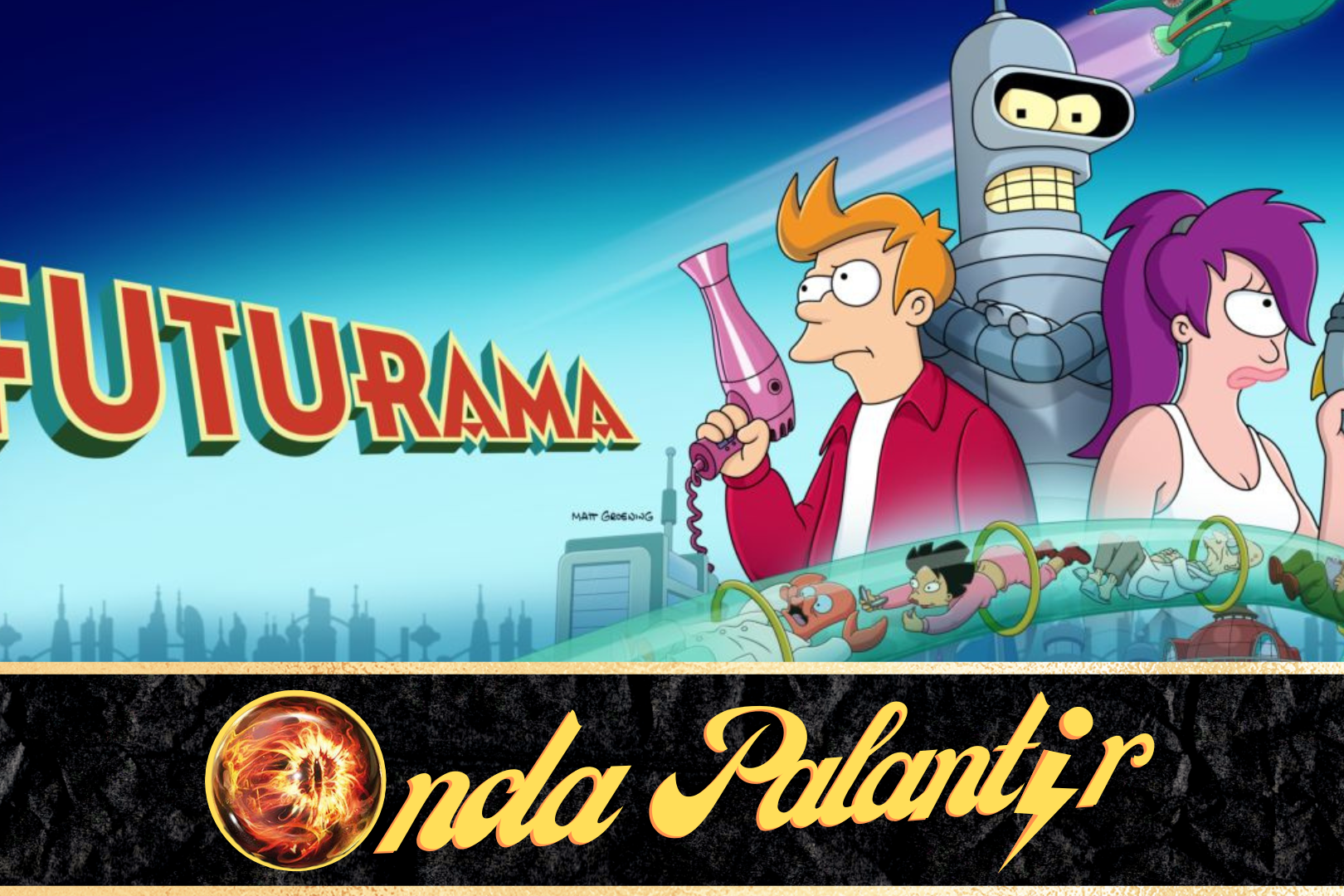 Onda Palantir Imagen Larga vida a Futurama 1×07 Web Onda palantir - futurama