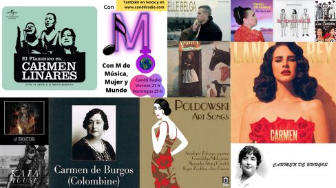 FOTOS CON M 248 CARMEN DE BURGOS Con M de Mujer y Mundo - Carmen de Burgos