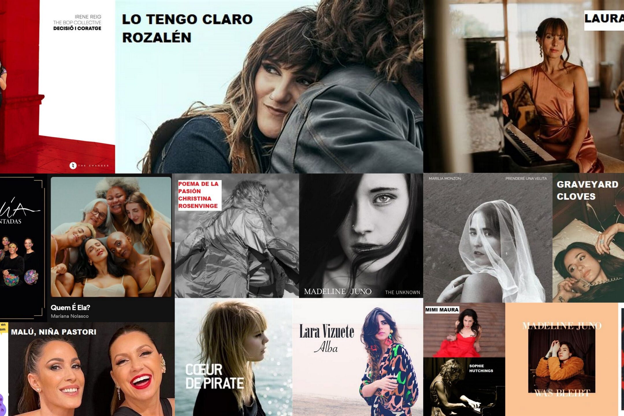 En este ducentésimo quincuagésimo quinto programa haremos un recorrido musical por novedades discográficas de diversas mujeres músicas españolas y del mundo.