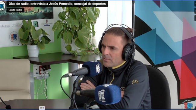 jesus pomedio «Que la Fuerza y la Diversión sea con Todxs en la San Silvestre de Huércal», con Jesús Pomedio y Almécija, desde Días de Radio.