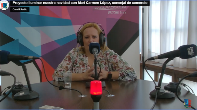 mari carmen iluminar navidad Vuelve «ArtesanHu» con esencia de Navidad, junto a Mª Carmen López y Almécija, en Días de Radio.