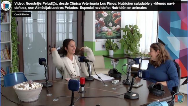 nuestros peludos Herminia García + Elena Martínez, nutricionista natural y Almécija, nos ofrecen un capítulo especial de Navidad de la mano de una correcta dieta y nutrición «peluda» + Menús de Navidad para nuestros fieles amigos: Perros y Gatos.