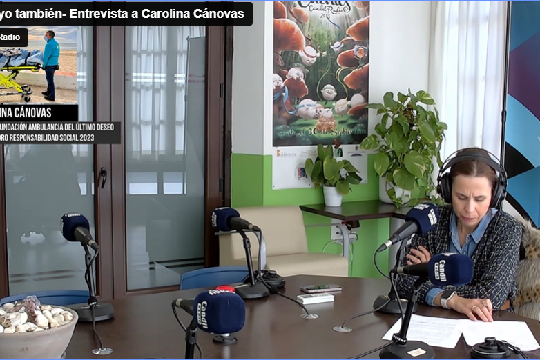 Video: Tu y yo Tambien - Carolina Cánovas de Fundación Ambulancias Ultimo Deseo