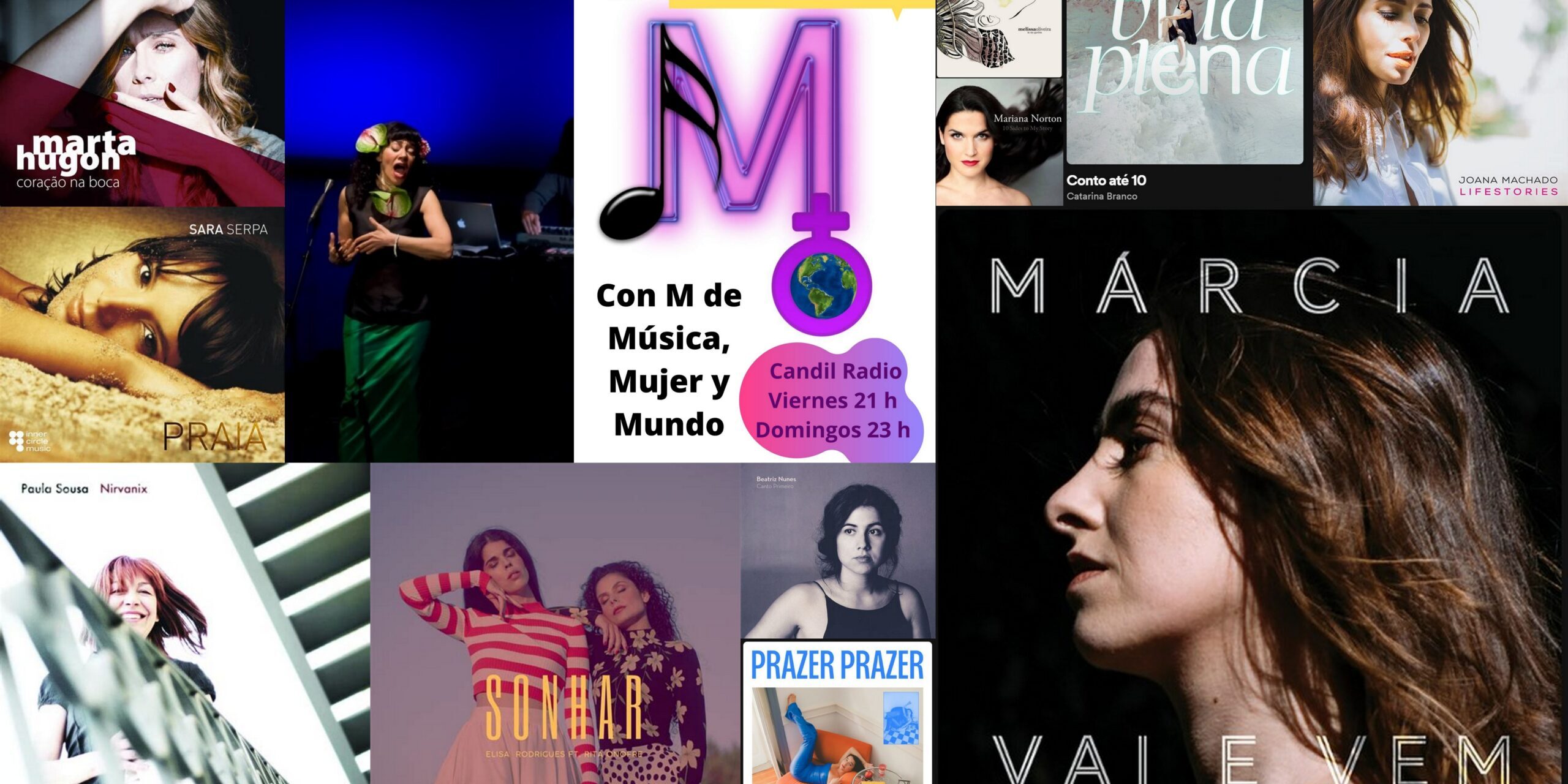 FOTOS CON M 259 PORTUGAL Como he pasado unos días navideños en familia en Oporto y Lisboa, quería compartir en este ducentésimo quincuagésimo noveno programa músicas portuguesas. Hace bastante tiempo, en el programa 89, escuchamos a mujeres que cantaban música popular portuguesa y fado, pero hoy este programa va a ser de jazz femenino en portugués.
