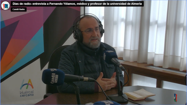 Fernando Yelamos Café HUMANO «Entre Vientos», con Fernando Yélamos, desde Huércal… Siempre MÉDICO y PERSONA junto a Almécija, en Días de Radio.