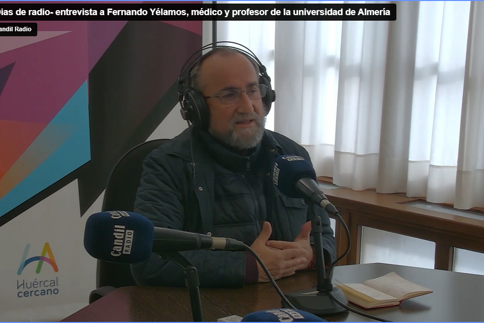 Café HUMANO «Entre Vientos», con Fernando Yélamos, desde Huércal… Siempre MÉDICO y PERSONA junto a Almécija, en Días de Radio.