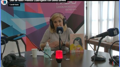 Gema Silvent 2024-01-29 Nos gusta leer, con Gema Sirvent & Libre Albedrío… Premios Fundación Cuatrogatos + Almécija, en Días de Radio.
