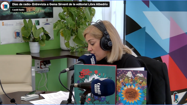Gema silvent 2024-01-16 La vacuna ante «Blue Monday»… Gema Sirvent: ¡Nos gusta leer, con Libre Albedrío!: «¡Gracias, Madre Tierra!» junto a Almécija, en Días de Radio.