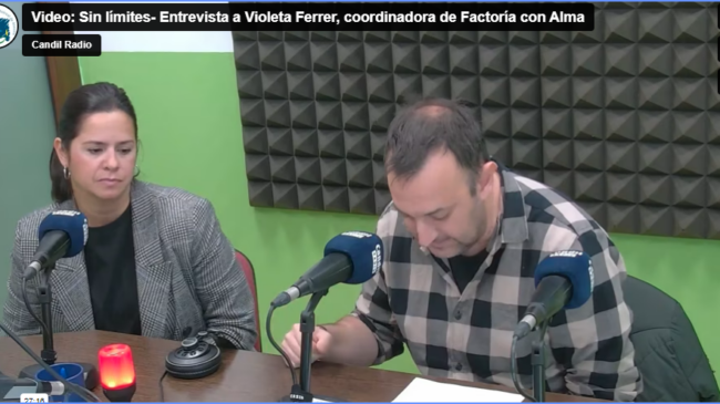 Sin límites- Entrevista a Violeta Ferrer, coordinadora de Factoría con Alma