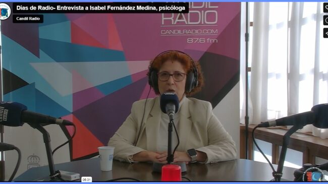 Isabel Medina – Psicologa Isabel Fernández Medina: «Me interesan las Personas», desde la Sociedad Andaluza de PSICOLOGÍA en ACCIÓN, con Almécija en Días de Radio.