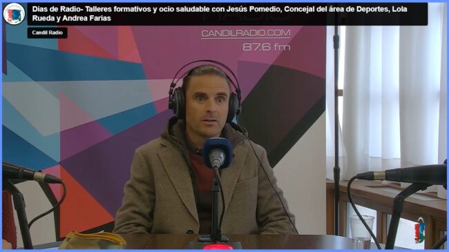 Talleres Formativos + Conciliación + Igualdad: «OCIO SALUDABLE» para la Juventud de Huércal, con Jesús Pomedio, Loli, Andrea y Almécija, en Días de Radio.