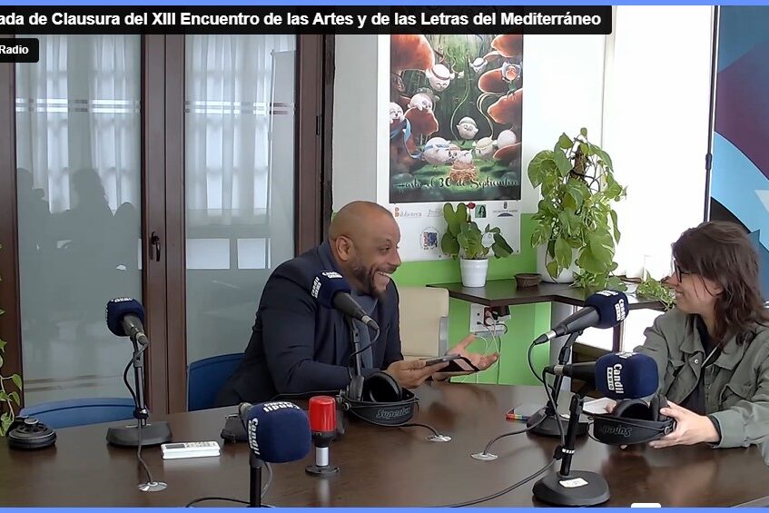 Video: El Observatorio Internacional para la Defensa de los Derechos Humanos y MECA Mediterráneo Centro Artístico clausuran del XIII ENCUENTRO DE LAS ARTES Y DE LAS LETRAS DEL MEDITERRÁNEO – ALMERÍA GRANADA 2024, con el Aula de Arte y Literatura que se desarrollará dentro del marco expositivo Correspondencias, del artista plástico Pedro Osakar, con la lectura de la escritora mexicana Ingrid Bringas (Monterrey, México), Premio Internacional de Poesía Gilberto Owen Estrada, que presentará su último libro de poemas “No haber nacido animal es una de mis secretas nostalgias”, de la Editorial Laberinto Ediciones, junto con el colectivo Poetas del Sur, coordinado por el poeta Perfecto Herrera Ramos, y en el que participarán los escritores Diego Alonso Cánovas, Chelo Milán, Alonso de Molina, María Álvarez González, Sara Harb, Libertad González y Carmen Baeza.