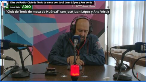 Encuentro especial en nuestros Días de Radio, con el Club de Tenis de mesa de Huércal como hilo conductor, repasando trayectoria de Ana Vértiz + José Juan López con balance de III Circuito Andaluz y mirando al futuro próximo + Almécija, en Candil.
