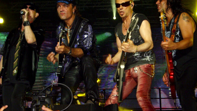 Scorpions in Kavarna 2010 Scorpions vuelo de yorch