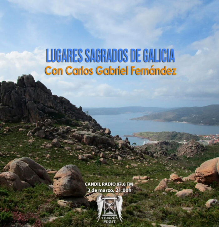 Esta semana tenemos el honor de recibir en Tempus Fugit al gran Carlos Gabriel Fernández, que viene a presentarnos su extraordinario libro “50 lugares sagrados de Galicia”, editado recientemente por Cydonia, una sensacional obra con la que nos invita a viajar y a conocer esta extraordinaria y mágica tierra. No os lo perdáis.
