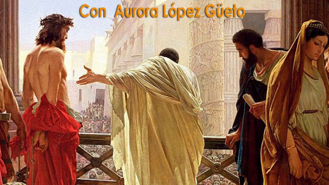 Tempus Fugit 11×22 Pilato, con Aurora López Güeto Esta semana tenemos el placer de recibir en nuestro programa a la gran Aurora López Güeto, doctora en Derecho por la Universidad de Sevilla, autora de varias obras y artículos relacionados con su especialidad, el derecho romano, y de un libro publicado con la editorial Algaida, titulado De Poncio a Pilato, donde nos ofrece una biografía oficiosa de este personaje que pasó a la historia por condenar a muerte en la cruz a Jesús de Nazaret. Sobre Pilato hablaremos… No os lo perdáis.
