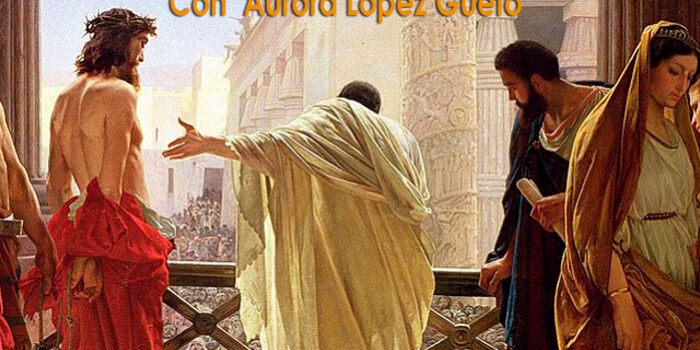 Tempus Fugit 11×22 Pilato, con Aurora López Güeto Esta semana tenemos el placer de recibir en nuestro programa a la gran Aurora López Güeto, doctora en Derecho por la Universidad de Sevilla, autora de varias obras y artículos relacionados con su especialidad, el derecho romano, y de un libro publicado con la editorial Algaida, titulado De Poncio a Pilato, donde nos ofrece una biografía oficiosa de este personaje que pasó a la historia por condenar a muerte en la cruz a Jesús de Nazaret. Sobre Pilato hablaremos… No os lo perdáis.