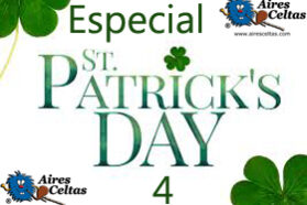 ¡ESPECIAL SAN PATRICIO 4...! Música de fiesta para este día tan especial.... Peadar & Martin Joe O'Flatharta, The Casey sisters, Flook, Éilís Kennedy, Allan Henderson, Sean Tyrell, Kevin Glackin, Ronan Browne, Cran, Lúnasa, Milladoiro, The Friel sisters, Noeleen & Paudie O'Connor, Carlos Núñez + SM (The House Devils - Gan ainm)