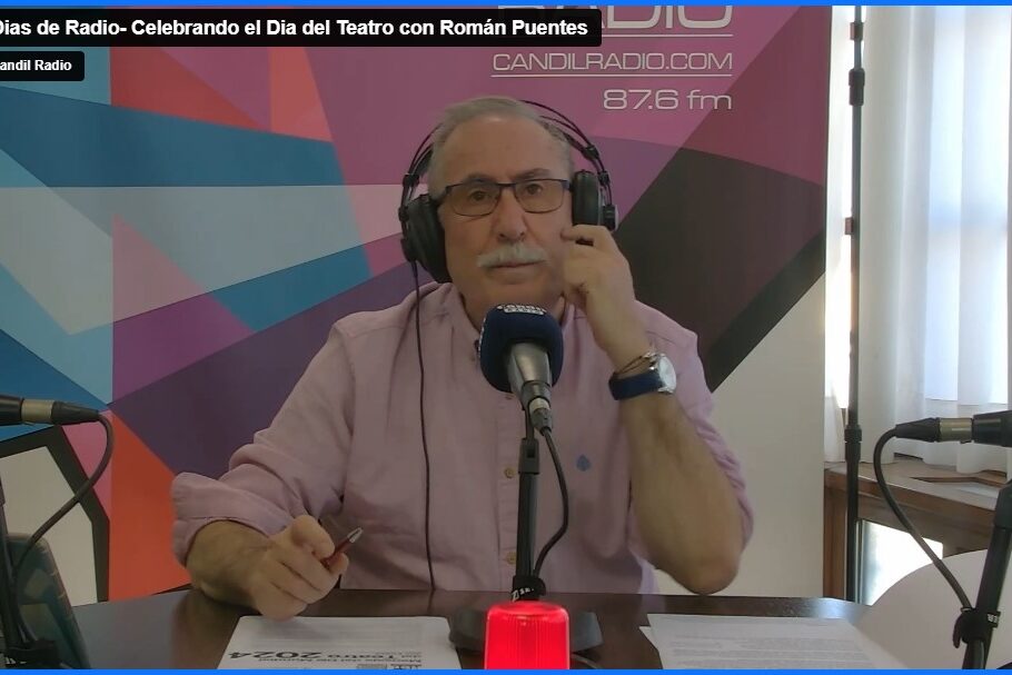 Celebramos el Día del Teatro «con esencia emocional», junto a Román Puentes y Almécija, en Días de Radio.