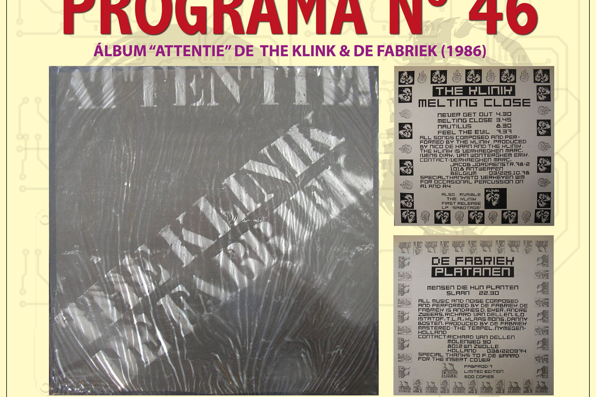 "Wet Dreams Media, un podcast de radio y video, es la extensión del blog WET DREAMS, que surgió en 2008 con la misión de difundir y compartir material discográfico relacionado con la música electrónica experimental, el sonido industrial y el arte sonoro, así como todas las revoluciones culturales que lo rodean. Emitido en Candil Radio, Wet Dreams Media continúa esta labor al informar sobre las publicaciones del blog y las nuevas generaciones de músicos exploradores. Dirigido por Josep Maria Soler y presentado por el mismo, en colaboración con Antonio Cantón, Wet Dreams Media te lleva a un viaje por el mundo de la música experimental y sus movimientos culturales."