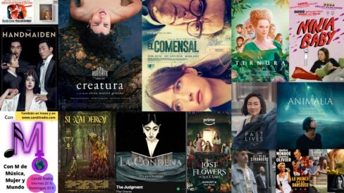 En este ducentésimo septuagésimo primer programa va a ser un programa de cine y series. Escucharemos durante una hora, aquí en Candil Radio, como siempre, las bandas sonoras de películas y series cuyas protagonistas, directoras o compositoras son mujeres, muchas de ellas las he visto gracias al podcast de mis amigos Ken y MC, “Isla de perros”, que podéis escuchar en iVoox o en el cineclub de Almería. Estoy segura de que lo vais a disfrutar.