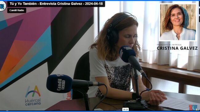 Tu y yo tambien 2024-04-18 Cristina Galvez, Presidenta de la Unisón de Colegios Profesionales UNIPROSAL