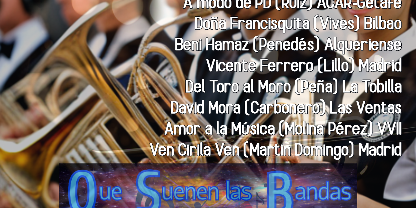 que suenen las bandas 2024-04-29