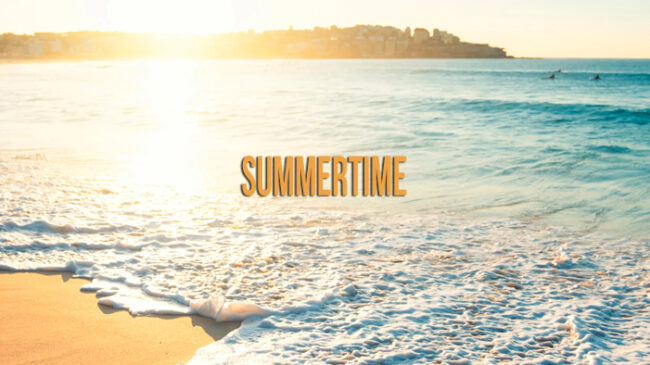 Tempus Fugit 11×34 Summertime