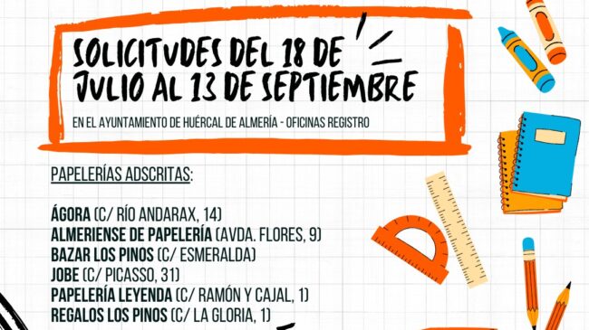 material escolar cheque