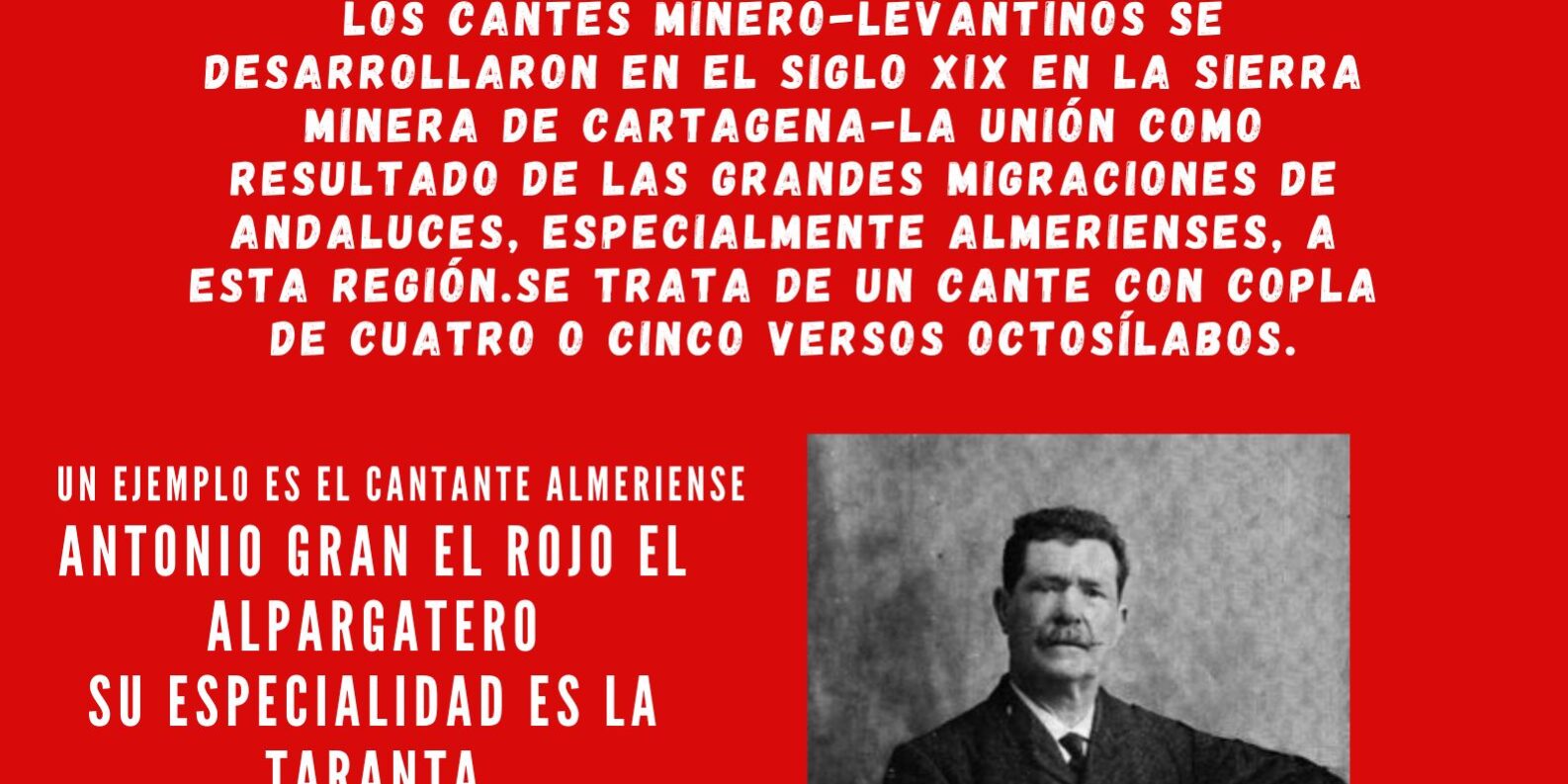 Cantes mineros