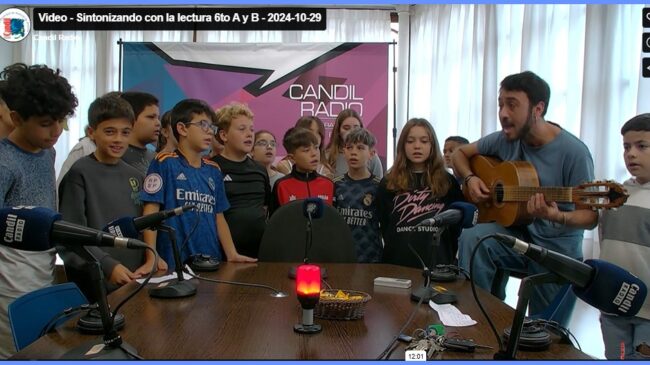 Sintonizando lectura alumnos 6to a y b