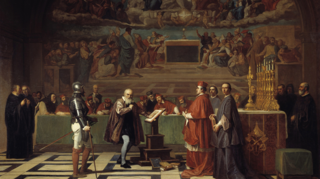 Galileo before the Holy Office - Joseph-Nicolas Robert-Fleury, 1847