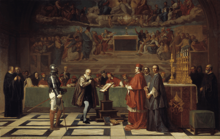 Galileo before the Holy Office - Joseph-Nicolas Robert-Fleury, 1847