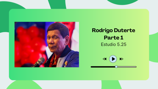 Estudio 525 2025-03-26 02×07 – Rodrigo Duterte – Parte 1